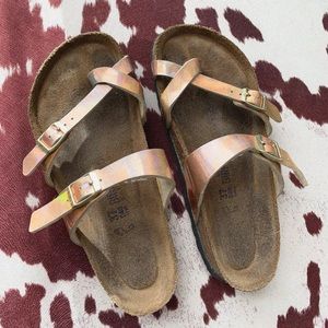Metallic Birkenstocks